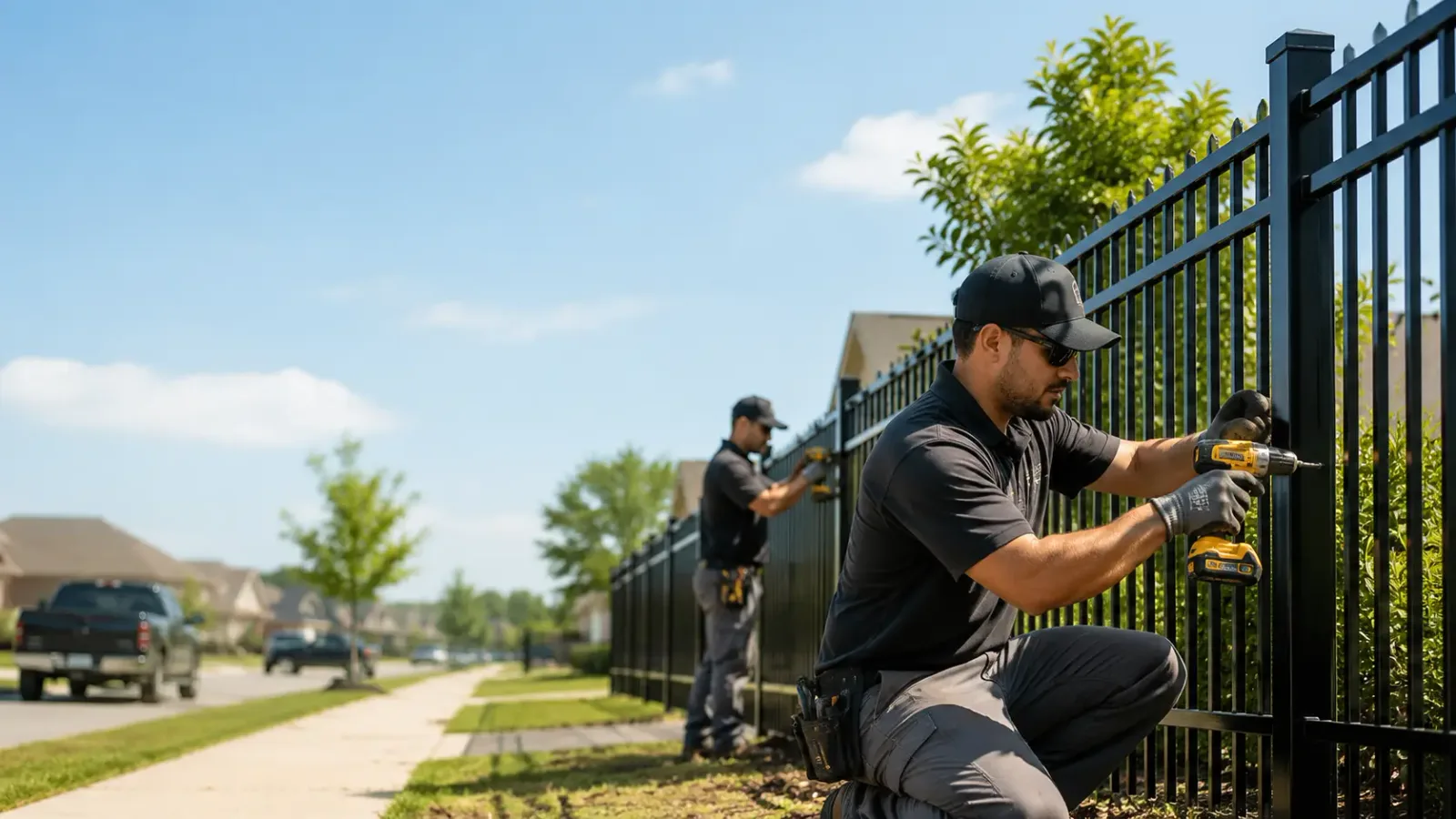 Metal Fence Installation in Beaumont, KS